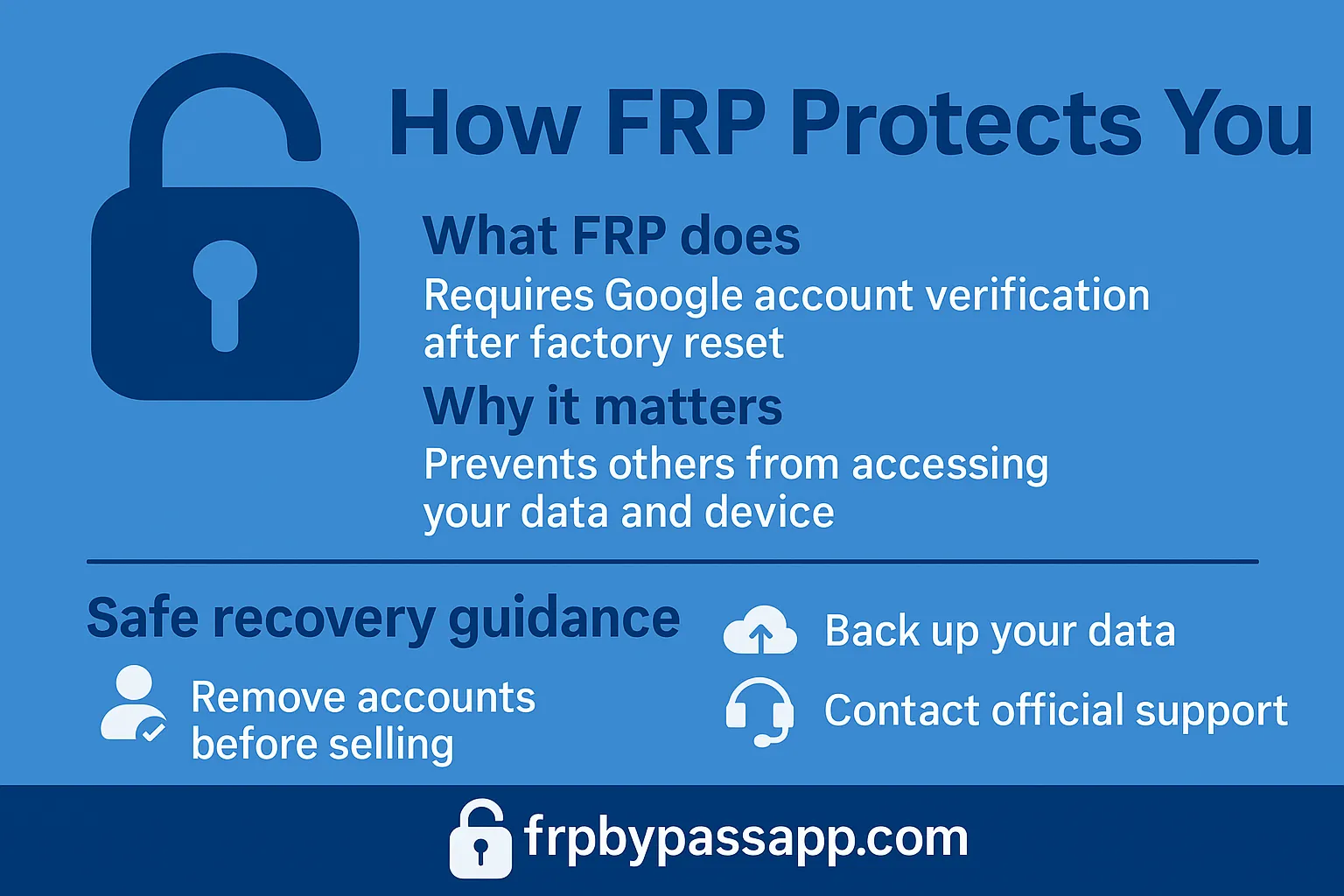 Download FRP Bypass APK v2.0 for Android: Unlock Devices 7 Google Account Recovery method